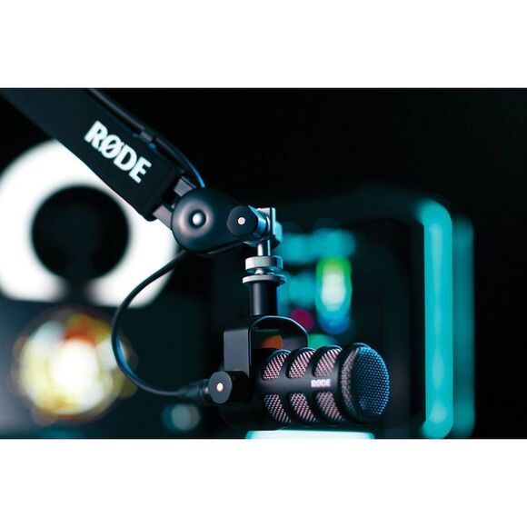 Open Box - RODE Microphones - RODE PodMic Dynamic Podcasting Microphone Black - Picture 5 of 10